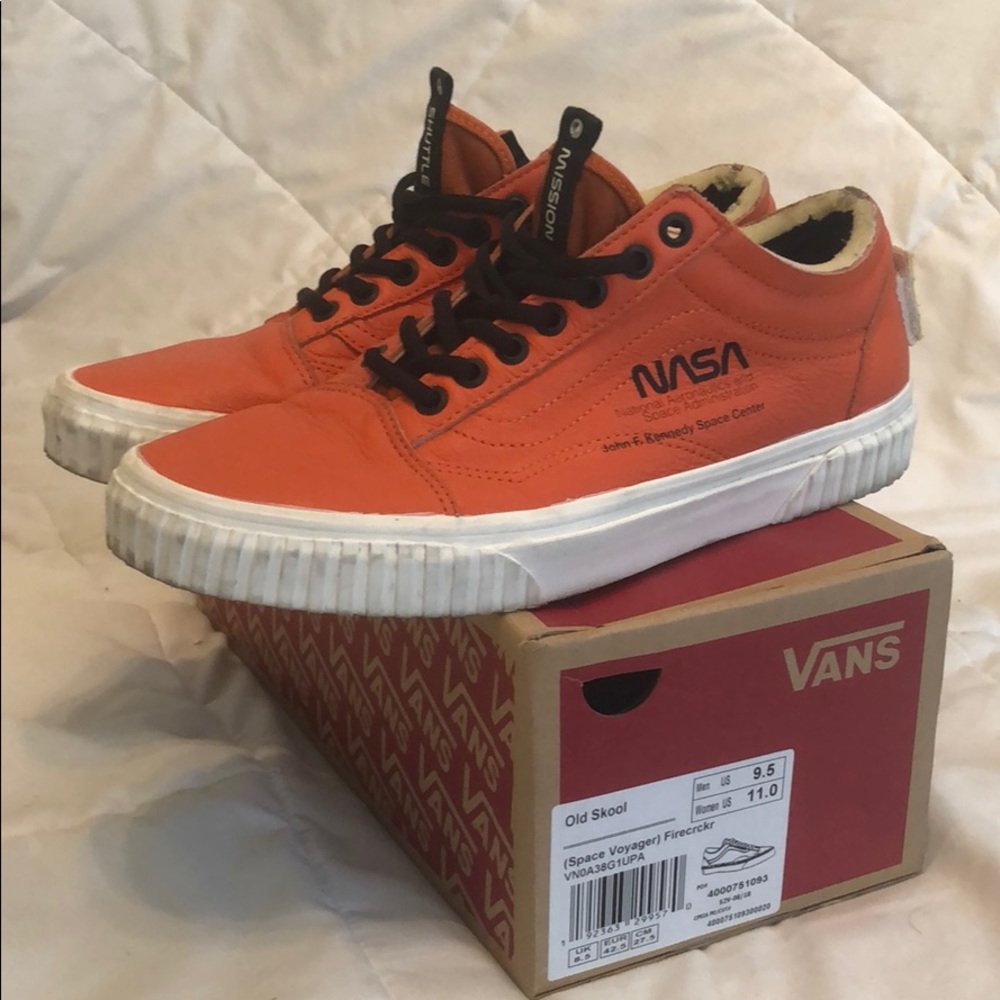 NASA Vans (Fire Cracker Orange)